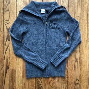 Harley-Davidson Women’s zip up cowl neck jacket